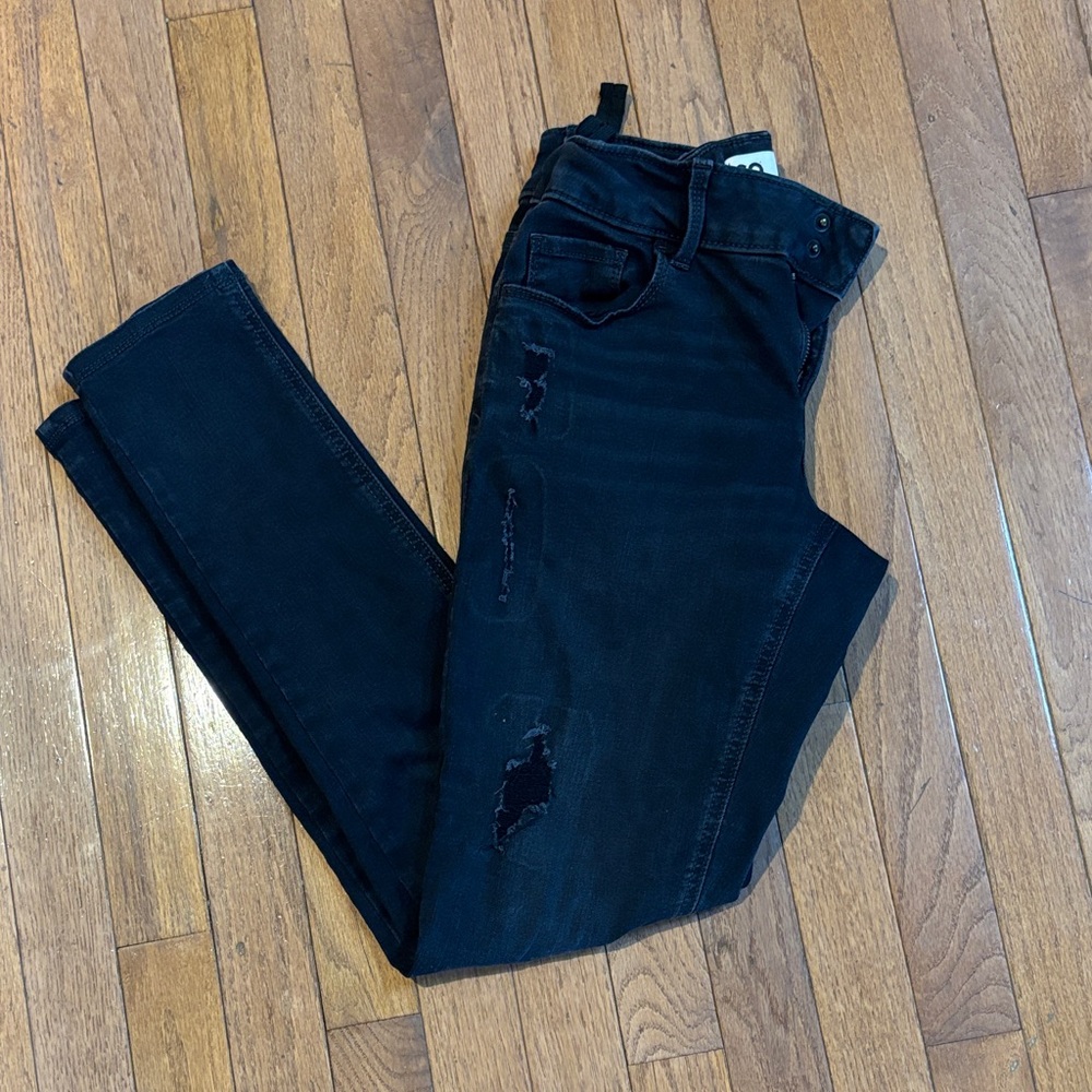 SO Kids Black Distressed Jeans
